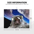 thumbnail image 2 of Fuzoiu Astronaut in Outer Space Print Absorbent, Reversible Microfiber Dish Drying Mat for Kitchen, Dish Drying Pad for Dishes, Utensils, Pots and Pans, Extra Large 18 Inch x 24 Inch, 2 of 7