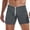 Dark Blue, variant on ZRGHAOYLQ Men's Stretchy Ribbed Workout Shorts Elastic Waist Drawstring Fitted Athletic Shorts Casual Bodybuilding Gym Shorts with Pocket