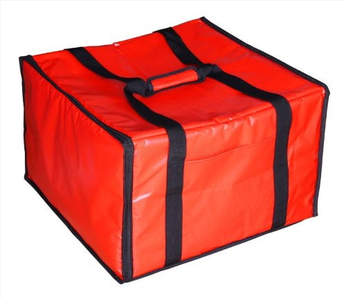 New Star 50134 Insulated Pizza Delivery Bag, 20 by 19 by 13.2-Inch, Red by New Star Foodservice Inc.