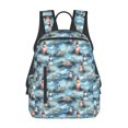 thumbnail image 1 of Balery Sea Marine And Lighthouse Mochila ligera para hombre y mujer: duradera e impermeable, ideal para la escuela, el trabajo, viajes y uso diario., 1 of 7