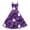 Dark Purple, variant on Womens Halloween Cocktail Dresses for Wedding Guest Cocktail 50's Dress Pumpkin Ghost Witch Graphic Crewneck Dresses Oversized Halloween Sleeveless Clothing Fashion Outfits Ginger 2XL
