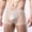 Beige underwear briefs#01, variant on Mens Sequin Boxer Briefs Glitter Lingerie See Through Mesh Underwear Breathable Boxers Panties with Bulge Pouch Black,XL