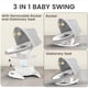 thumbnail image 2 of Baby Swing Zoicay 3 en 1 con detección de movimiento BT de 5 velocidades, 2 of 9
