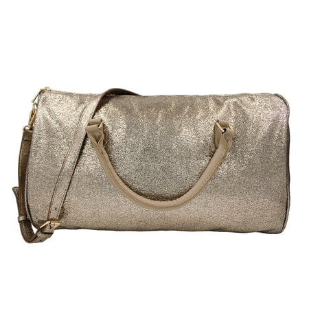Premium Glitter Sheen Duffel Bag Travel Dance Yoga Gym Luggage Handbag Weekender