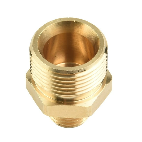 Brass High Pressure Washer Adapter M22 X 1.5 to 1/4" Connector Hose Pipe Coupler for Power Washers Fangkenuo