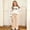 Khaki, variant on Amidoa Girls Sweatsuits 2pcs Sets Fall Winter Clothes Sweatshirt and Flared Sweatpants Back to School Outfits Watermelon Red Size 7-8 Years