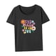 thumbnail image 4 of Camiseta para Mujer Yuyangstore Básica Casual Cuello Redondo L, 4 of 7