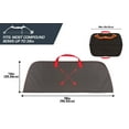 thumbnail image 2 of Titan Compound Youth Archery Bow Case, 38 In. L x 14 In. W, Gray and Red, 2 of 11