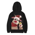 thumbnail image 5 of Girls Hoodie Long Sleeve Soft Sweatshirt Christmas Printed Hoody Kids Cute Pullovers Top Clothes for Girls, 5 of 5