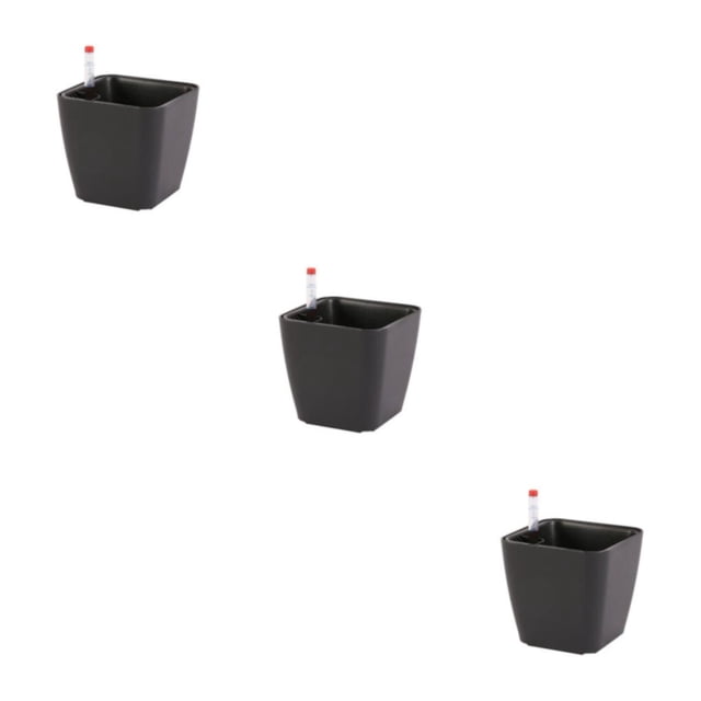 Maceta de bonsái Inteprter innovadora fácil de mantener negro 14*13*10,5