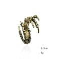 thumbnail image 5 of Unisex Metal Eagle Claw Ring: Gold Plated Punk Gothic Style, Electroplated Finish for a Bold Look, 5 of 5