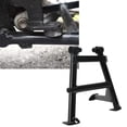 thumbnail image 3 of Support de Roue de Moto, Apparence Portable Exquise Surface Noire Enduite de Poudre Support de Moto Résistant à l'Usure pour Moto, 3 of 7