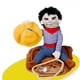 thumbnail image 2 of Disfraz de vaquero para Halloween, disfraz de cosplay para mascotas, ropa para perros de Halloween, 2 of 3