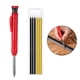 thumbnail image 5 of Lápices de carpintero para construcción, rotulador de agujeros profundos, rotuladores de punta larga, rotuladores de grasa, de , 1 lápiz 6 derivaciones perfecl rotuladores de agujeros profundos, 5 of 8
