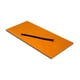thumbnail image 3 of Colchón Flotante de Piscina Colchón Individual de Espuma Alfombrilla Flotante Cama de Agua Ligera Enrollable Superficie Suave Adecuado para Niños Camp Naranja Azul, 3 of 8