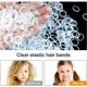 thumbnail image 3 of Elastique à Cheveux, Elastiques Caoutchouc Bandeaux, 1000 piezas transparentes Mini Elastique Cheveux, Petit Elastique pour Les Tresses Coiffure de Mariage de Cheveux, Petites Dreadlocks, 3 of 5
