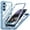 Blue, variant on Dteck for Samsung Galaxy A36 5G Case Compatible with MagSafe,360° Full Body Case Built-in HD Touch Sensitive Screen Protector Shockproof Clear Cover for Galaxy A36 5G,Black