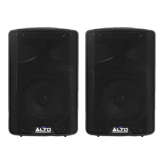 Alto Professional TX408 350W 8" Powered Loudspeaker with Bluetooth 2-Pack