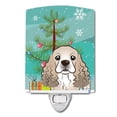 thumbnail image 1 of Carolines Treasures BB1588CNL Christmas Tree & Cocker Spaniel Ceramic Night Light, 1 of 1