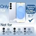 thumbnail image 2 of JETech Magnetic Case for Samsung Galaxy S26 Plus, Compatible with MagSafe, Shockproof Cover (Clear), 2 of 7