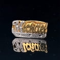 thumbnail image 2 of Customized name ring, 2 of 3