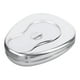 thumbnail image 1 of Bandeja de cama de acero inoxidable, inodoros prácticos, urinarios, recipiente para orinar para hombres y mujeres atados a la cama con cubierta, 1 of 9