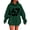 Dark Green, variant on Yokua Six Seven 6 7 sweatshirt autumn and winter hoodie