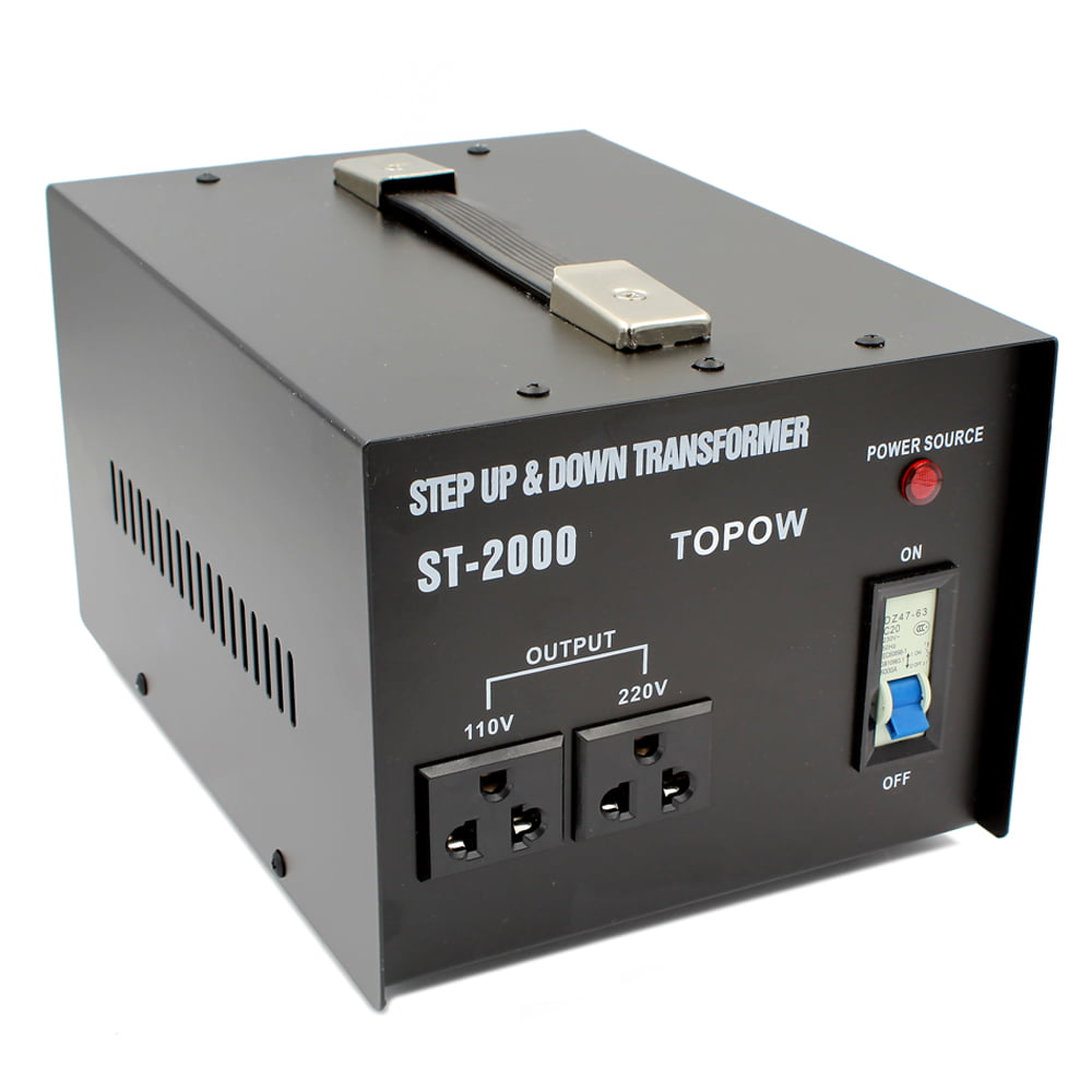 Details about   5000W Step Up/Down Heavy Duty Electrical Power Voltage Converter Transformer Kit 