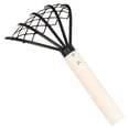 thumbnail image 6 of Tinksky 1Pc Stainless Steel Clam Rake with Net Bag Oyster Shell Digging Rake Black, 6 of 10