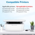 thumbnail image 2 of 141A Toner Cartridge Black (With Chip) Compatible for 141A W1410A for LaserJet MFP M140w M139w M110w Printer High Yield Ink (2 Packs), 2 of 9