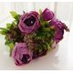 thumbnail image 1 of Un ramo de 13 peonías artificiales con tallos rellenos, perfecto for ramos de novia y decoración del hogar., 1 of 2