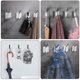 thumbnail image 5 of Gancho - Colgante impermeable para colgar en la pared Gancho resistente para colgar abrigos/sombreros/toallas/batas/ganchos de baño/4 paquetes, 5 of 5