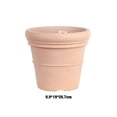 thumbnail image 4 of Bearachild Maceta de plástico para jardín: terracota y macetas firmes y duraderas que no se deforman fácilmente Jardín y Patio color blanco de la cerámica 29.9*19*26.7 cm 600g, 4 of 6