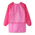 thumbnail image 3 of Esquirla Children Painting Apron Paint Smock Kids Art Apron Bright Color Easy to s Painting Apron for Kindergarten Feeding C, 3 of 8