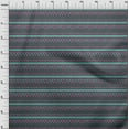 thumbnail image 3 of oneOone Viscose Chiffon Fabric Ethnic Block Printed Fabric 1 Yard 42 Inch Wide, 3 of 4