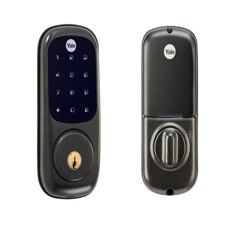 UPC 081023840101 product image for Yale YRD220 Touchscreen Deadbolt, Oil Rubbed Bronze | upcitemdb.com