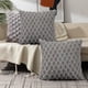 thumbnail image 3 of Fundas de almohada, fundas de almohada, fundas de almohada decorativas de terciopelo con copos de nieve de color liso, almohada de oficina, sofá, almohada de apoyo lumbar, funda de almohada de apoyo p, 3 of 7