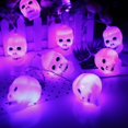 thumbnail image 1 of Halloween LED String Lights Festival Pumpkin Ghost Skeleton Fairy Lights USB and Batteries Powered Home Party Decoration Props, 1 of 5