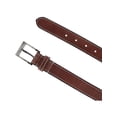 thumbnail image 2 of Stone Mountain Boy's Contrast Stitch Leather Casual Belt, 2 of 5
