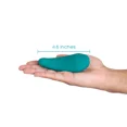 thumbnail image 4 of plusOne Vibrating External Prostate Massager, Teal, 10 Vibration Settings, 4 of 13