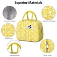 thumbnail image 4 of Lunch Bag Lunch Box for Women Reusable Insulated Lunch Bags,Water-Resistant Lemon Print Cooler Lunch Tote Bag, Large Capacity for Work Travel Picnic, 4 of 6