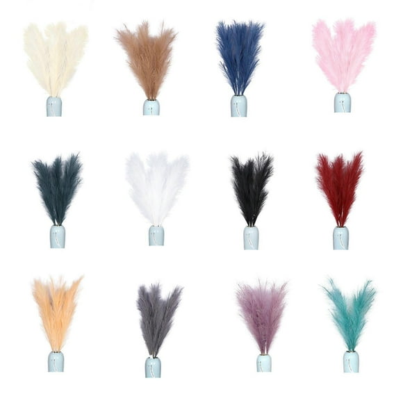 Artificial Pampas Grass Natural Pampas Grass Dried Pampas Grass Phragmites Dried Flower Bouquet Decoration For Home