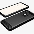 thumbnail image 2 of PANDACO Navy Brushed Metal Case for Google Pixel 4a, 2 of 4