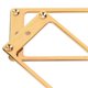 thumbnail image 4 of 2Pcs Electric Guitar Pickup Frames, Metal Replacement Humbucker Pickup Mounting Ring for Decoration, Gold, 4 of 4