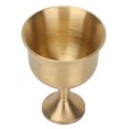 thumbnail image 4 of Brass Goblet, Cup Decoration Retro Goblet Wine Goblet  For Party For Friends, 4 of 8