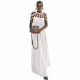 thumbnail image 2 of Women'S 2024 Summer Rope Knot Halter Party Dress White One size, 2 of 9
