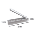 thumbnail image 6 of 2Pcs Kebab Maker BBQ Meat Skewer Machine Reusable for Kebab Maker Barbecue for Kitchen Grill Accessories,Black, 6 of 7