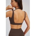 thumbnail image 4 of PISONIC Workout Sets for Women 2 Piece Yoga Sports Bra High Waist Booty Lifting Shorts Gym Yoga Outfit, 4 of 8