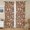 Mushroom and Insect Brown Pattern, variant on Mushroom and Toadstool Cream Pattern Sheer Curtains, Sheer Curtain Panels with Dual Rod Pocket, Airy Sheer Gifts for Patio Villa Home Decor,52"x108"