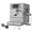 Brushed Stainless Steel, variant on KitchenAid Fully Automatic Espresso Machine KF8 with Milk Attachment & Plant Based Milk Options, KES8558SX, Stainless Steel